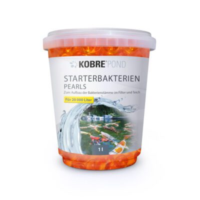 Kobre®Pond Starterbakterien Pearls 1 Liter reicht für 20’000 Liter