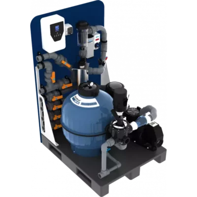 AquaForte Komplette Plug & Swim Filter Palette Biopool Typ 5